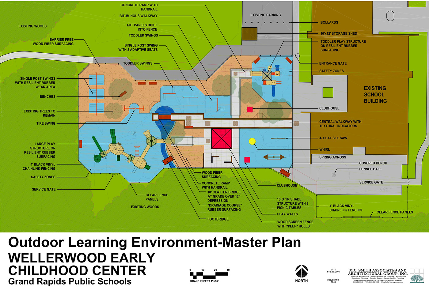 WELLERWOOD SCHOOL PLAYGROUND, GRAND RAPIDS, MICHIGAN